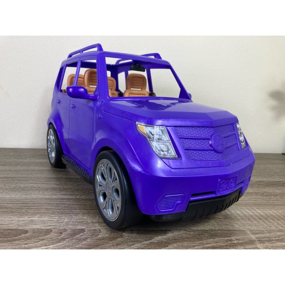 Barbie Toys Barbie Cadillac Escalade Suv Purple Vehicle Girls